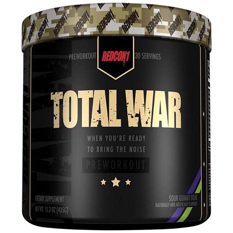 best total war flavours|TOTAL WAR Preworkout by REDCON1.